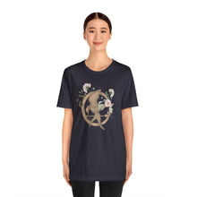 Load image into Gallery viewer, Floral Mockingjay Pin Tee

