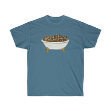 Load image into Gallery viewer, Bathtub of Books Cotton Tee
