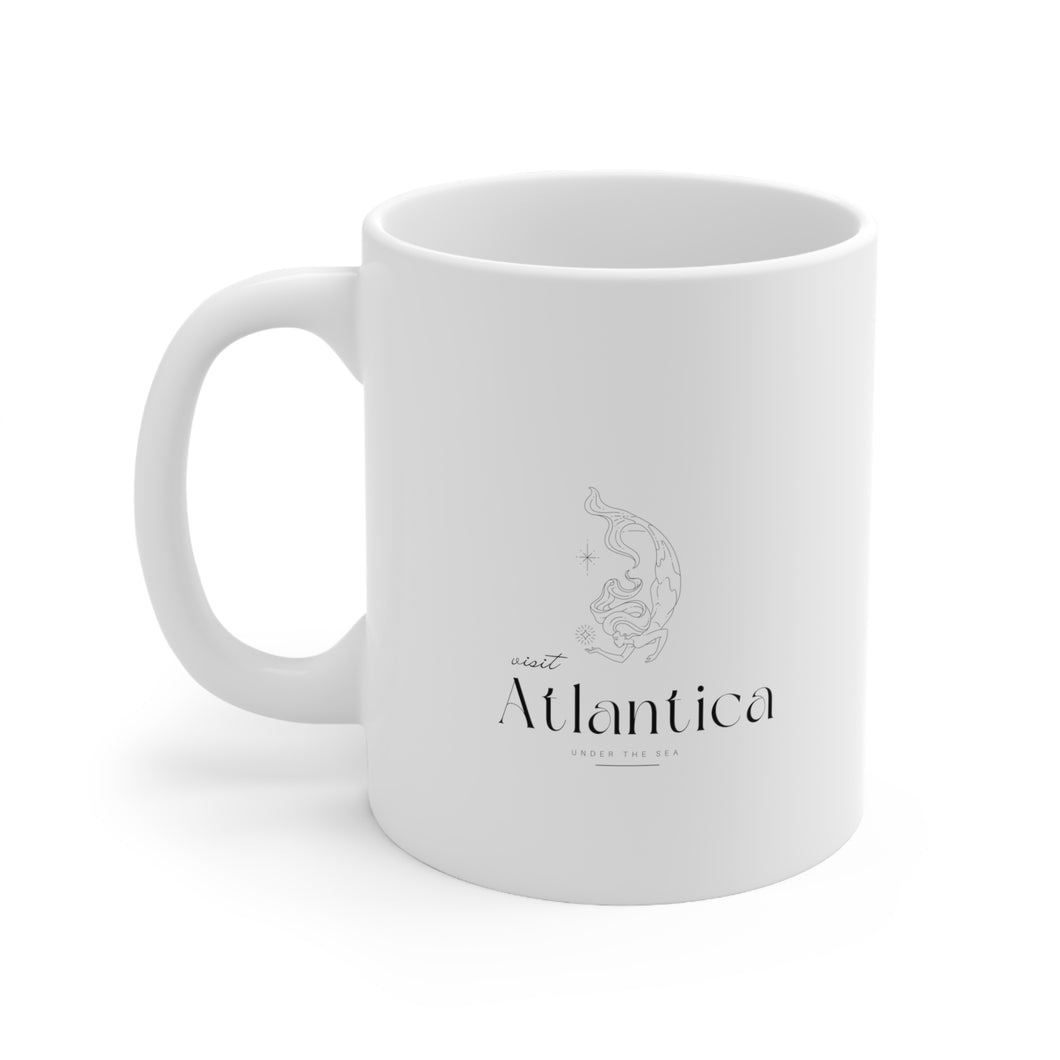Little Mermaid Visit Atlantica | Ceramic Mug 11oz