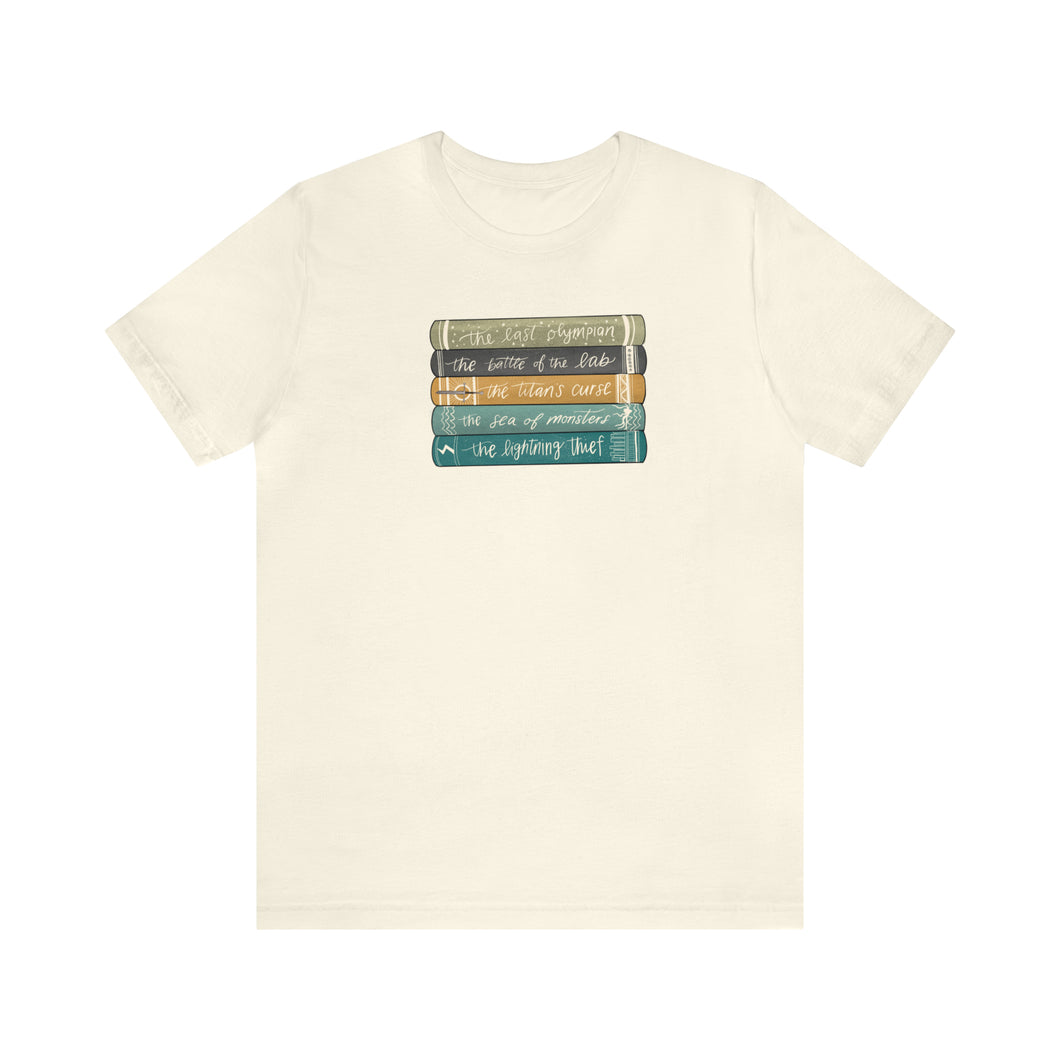 Percy Jackson Book Stack Tee
