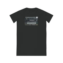 Load image into Gallery viewer, Dark Academia Bookstack T-Shirt Dress
