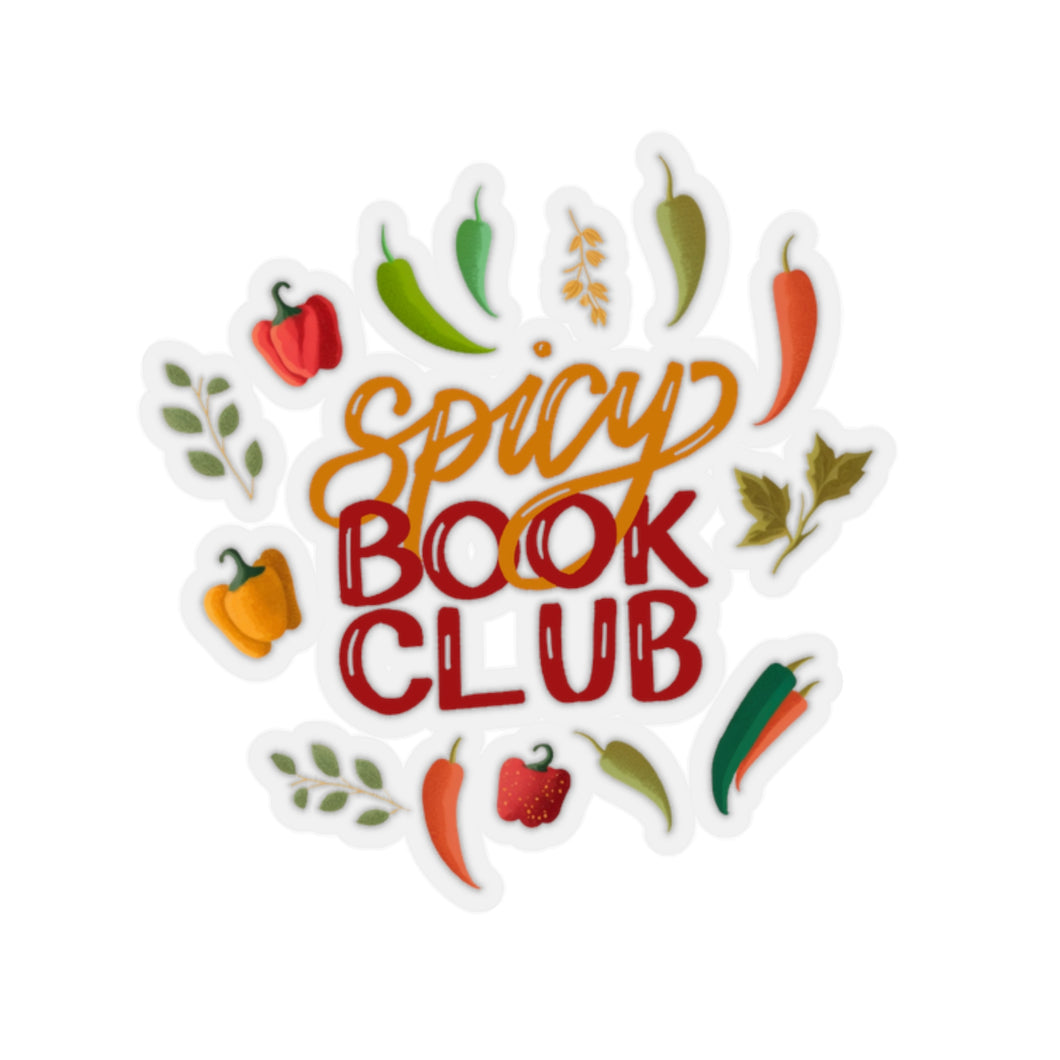 Spicy Book Club Kiss-Cut Stickers