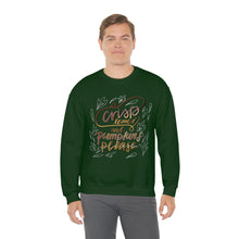 Load image into Gallery viewer, Crisp Leaves and Pumpkins Please Crewneck
