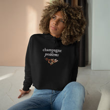 Load image into Gallery viewer, Champagne Problems | Folklore | Crop Hoodie
