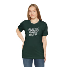 Load image into Gallery viewer, Wonderful Time of the Year Christmas Tee
