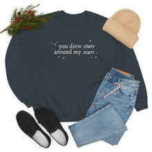 Load image into Gallery viewer, You Drew Stars Around my Scars | Folklore | Crewneck
