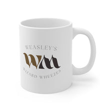 Load image into Gallery viewer, Weasley’s Wizard Wheezes | Ceramic Mug 11oz
