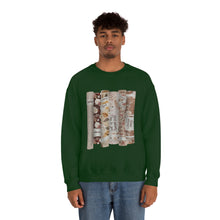 Load image into Gallery viewer, Floral Historical Book Stack | Crewneck Sweatshirt

