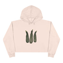 Load image into Gallery viewer, Illyrian Zucchinis Crop Hoodie
