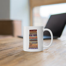 Load image into Gallery viewer, Fiction Book Stack Mug 11oz
