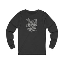 Load image into Gallery viewer, The Grinch Christmas Long Sleeve Tee
