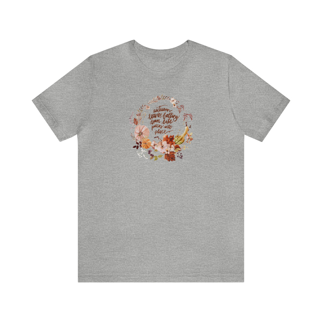 Autumn Leaves Falling Down Like Pieces Into Place | Folklore | Tee