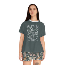 Load image into Gallery viewer, Buy Me Books and Tell Me I&#39;m Pretty Women&#39;s Short Pajama Set
