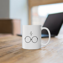 Load image into Gallery viewer, Lightning Bolt and Glasses Mug
