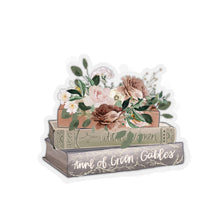 Load image into Gallery viewer, Flowers On Top Of Books | Kiss-Cut Stickers
