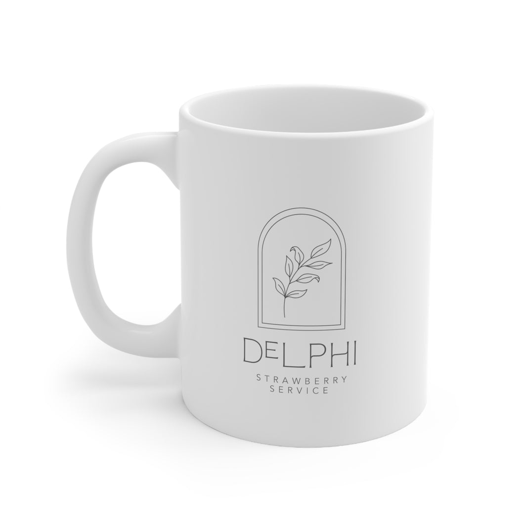 Delphi Strawberry Service | Ceramic Mug 11oz