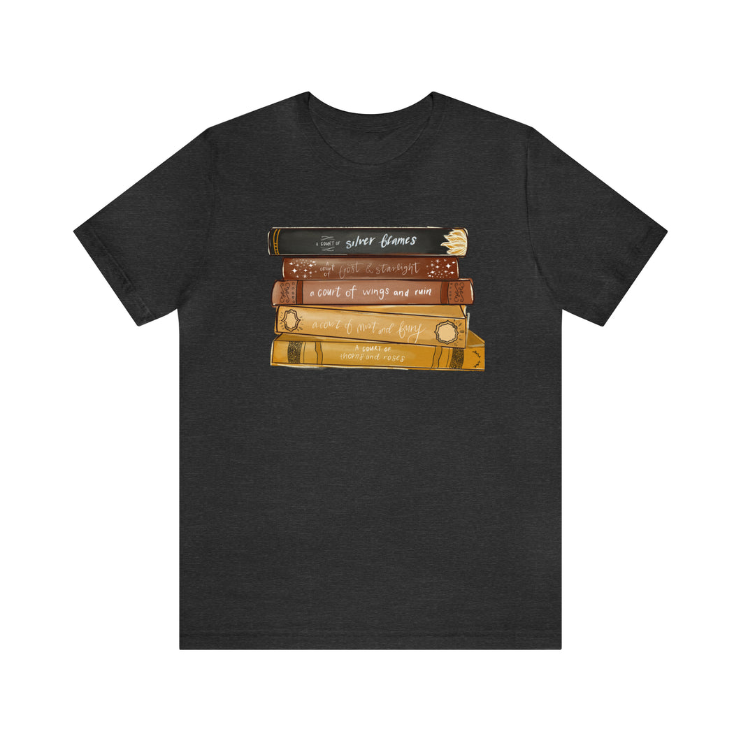 Court Book Stack Tee