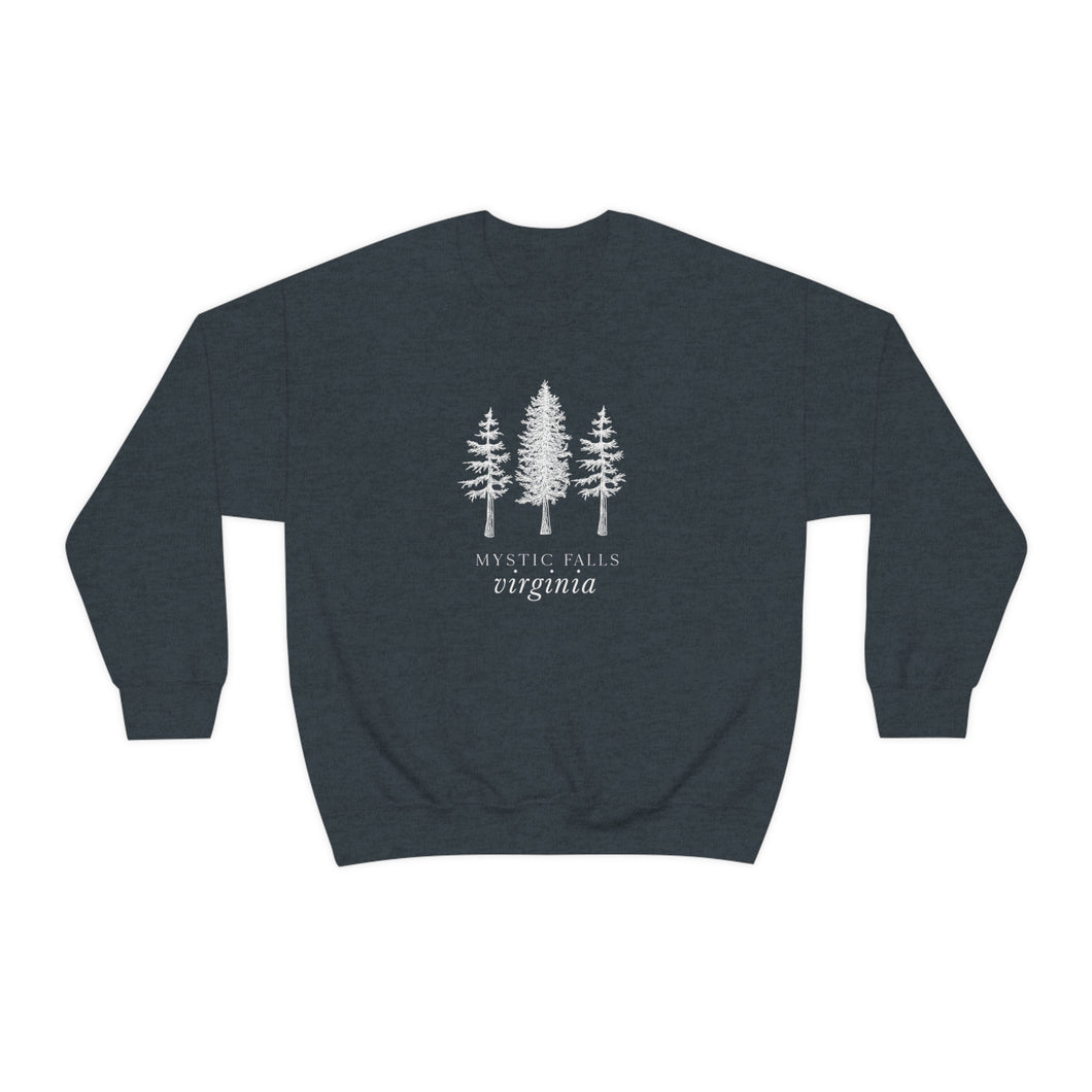 Mystic Falls VA Trees | Crewneck Sweatshirt