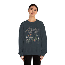 Load image into Gallery viewer, Floral Prose Before Hoes | Crewneck Sweatshirt
