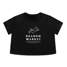 Load image into Gallery viewer, Shadow Market Cropped Tee
