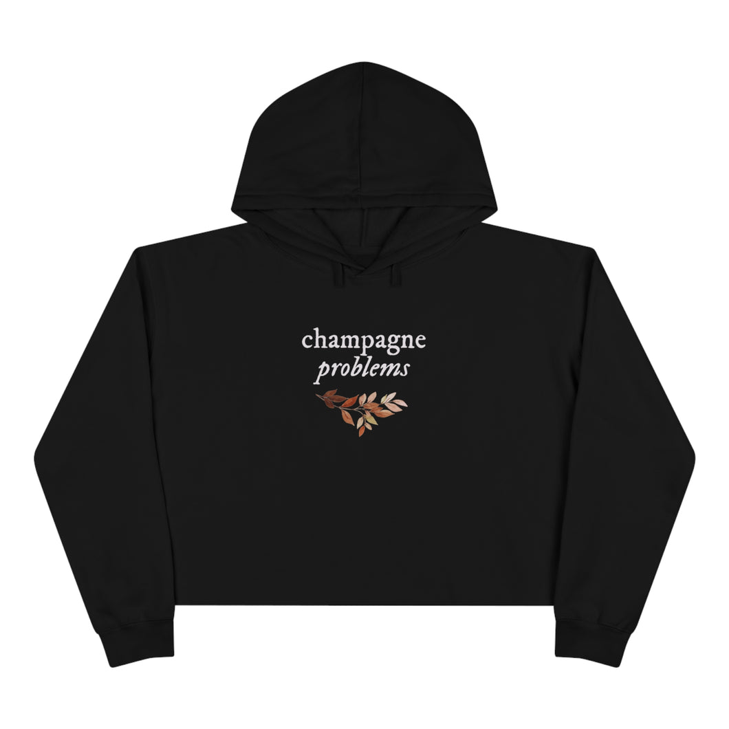 Champagne Problems | Folklore | Crop Hoodie