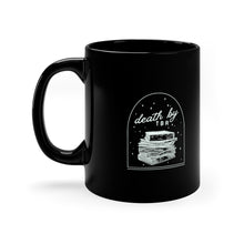 Load image into Gallery viewer, Death by TBR Black Mug
