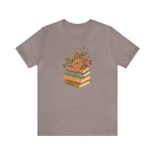 Load image into Gallery viewer, Jane Austen Book Stack | Short Sleeve Tee
