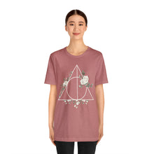 Load image into Gallery viewer, Floral Deathly Hollows Tee
