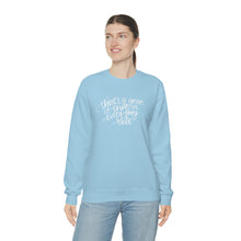 Load image into Gallery viewer, There’s a Gain of Truth in Every Fairy Tale | Crewneck Sweatshirt

