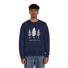 Load image into Gallery viewer, Forks Washington with Trees | Crewneck Sweatshirt
