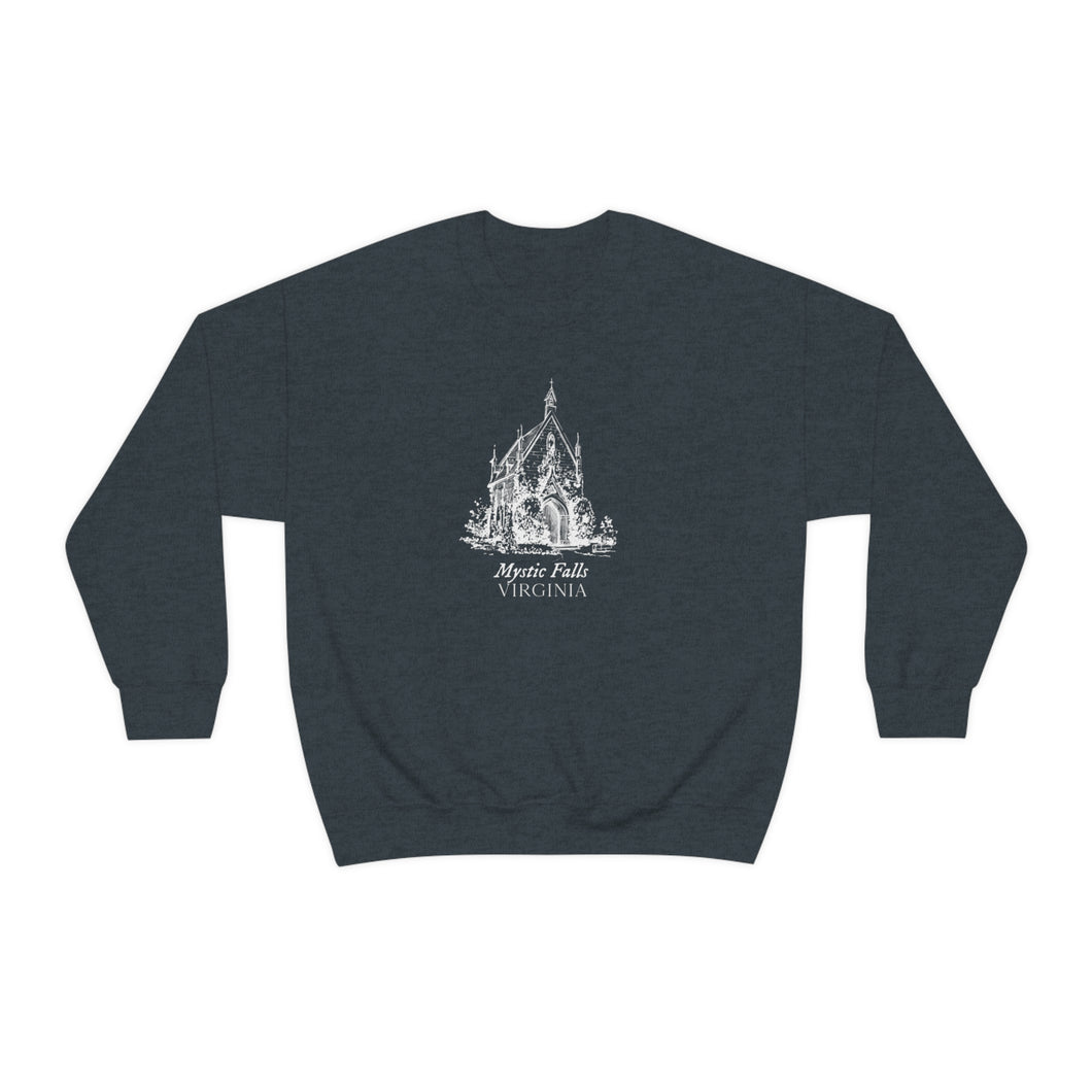 Mystic Falls VA Tourist Shirt | Crewneck Sweatshirt