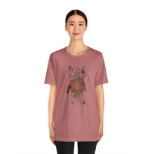 Load image into Gallery viewer, One More Chapter Hand Drawn Floral Bookish Tee
