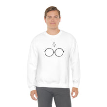 Load image into Gallery viewer, Glasses and Bolt Crewneck
