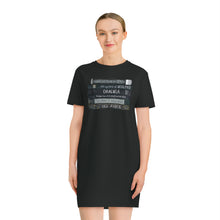 Load image into Gallery viewer, Dark Academia Bookstack T-Shirt Dress
