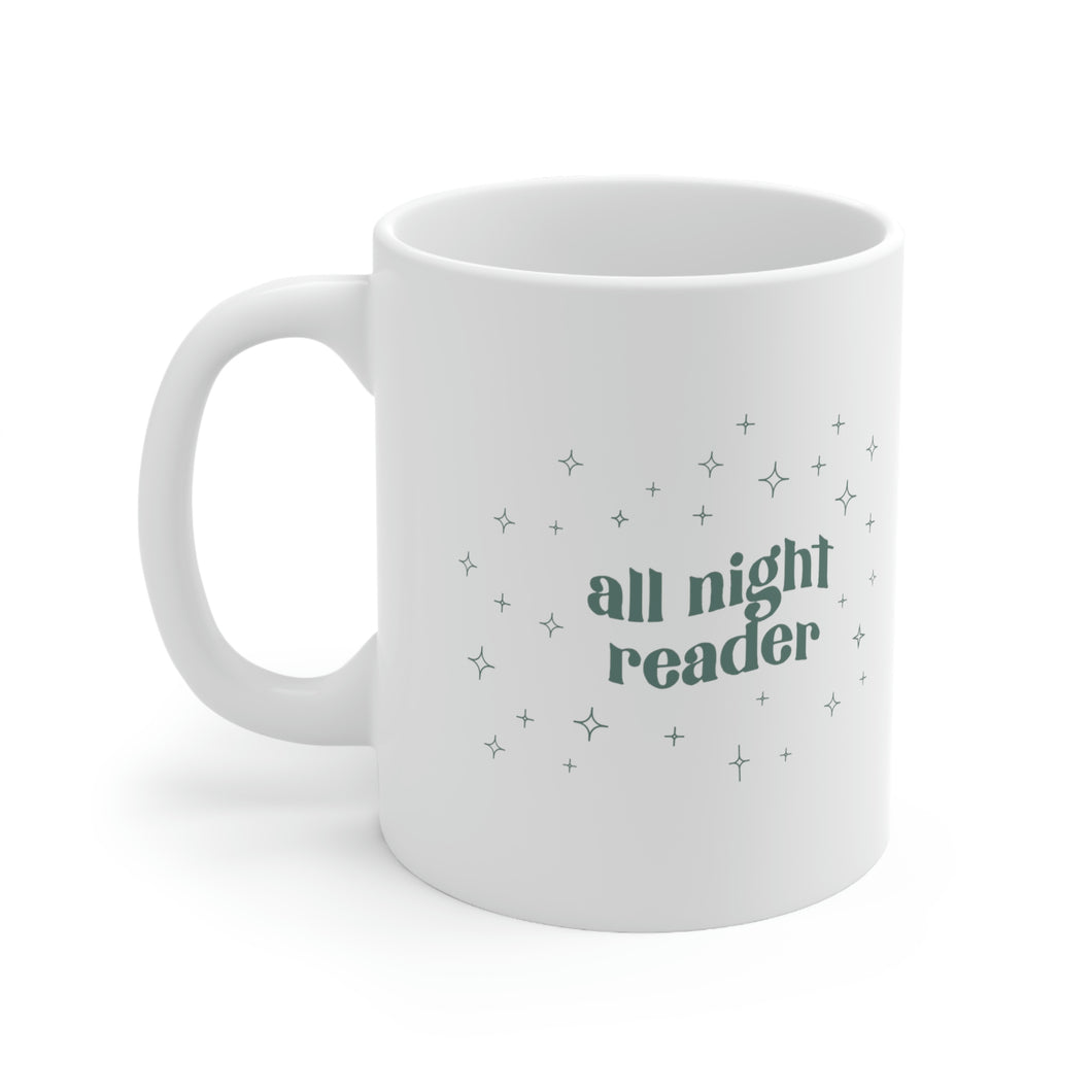 All Night Reader | Ceramic Mug 11oz