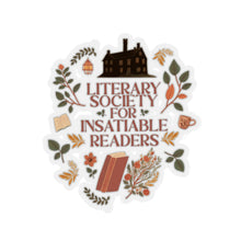 Load image into Gallery viewer, Literary Society Kiss-Cut Stickers
