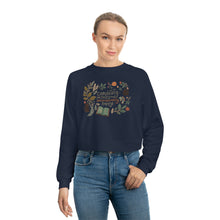 Load image into Gallery viewer, Incandescently Happy | Cropped Fleece Pullover
