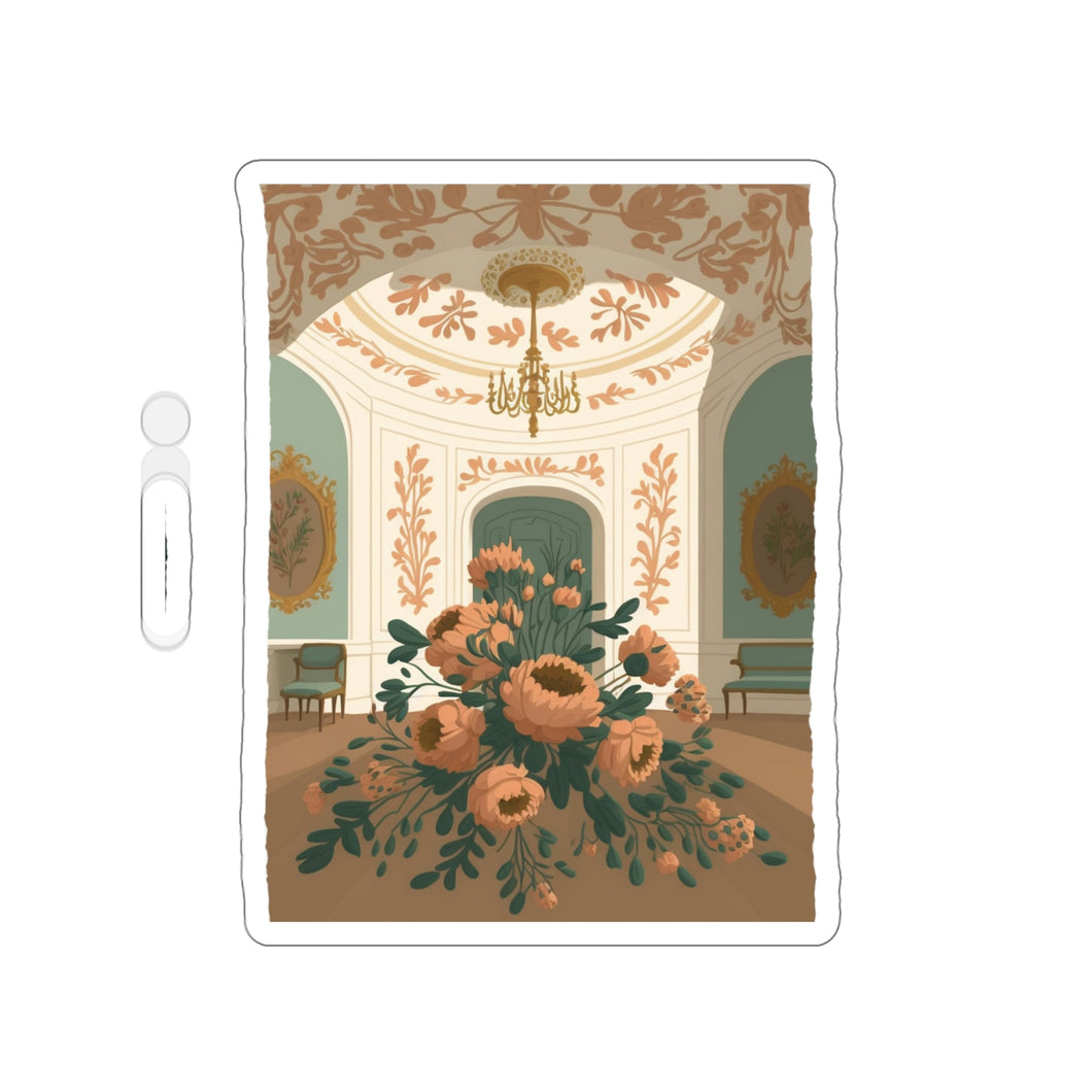 Austen Floral Hall | Kiss Cut Sticker