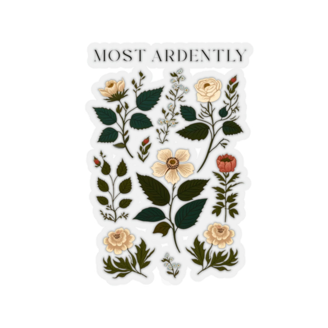 Most Ardently Floral Stickers