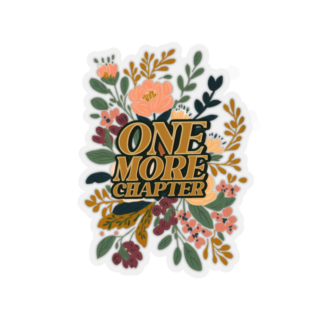 One More Chapter Kiss-Cut Stickers